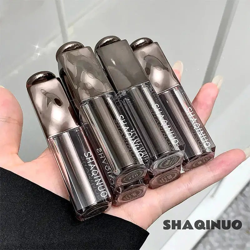 Glazed mirror water lip glaze moisturizing and moisturizing lip moisturizing glass lip plain appearance white mouth red LuxVrouw