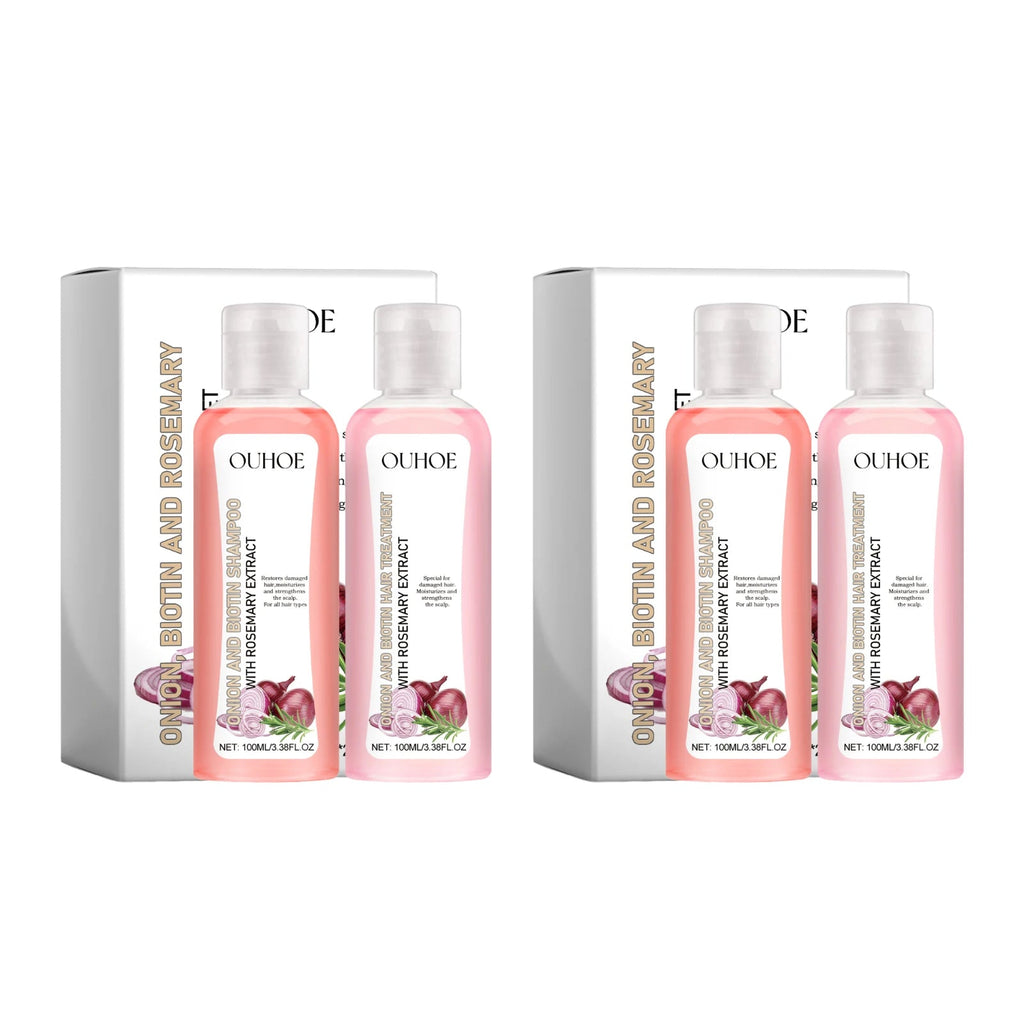 Shampooing Conditionneur Biotine & Romarin OUHOE – Cheveux Sains & Sans Paraben | LuxVrouw LuxVrouw