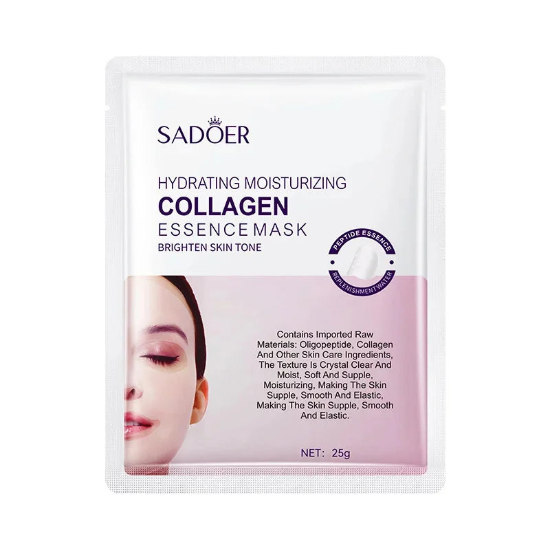 Masque Visage Collagène Anti-Rides PWYUMAN – Hydratant & Éclat | LuxVrouw LuxVrouw