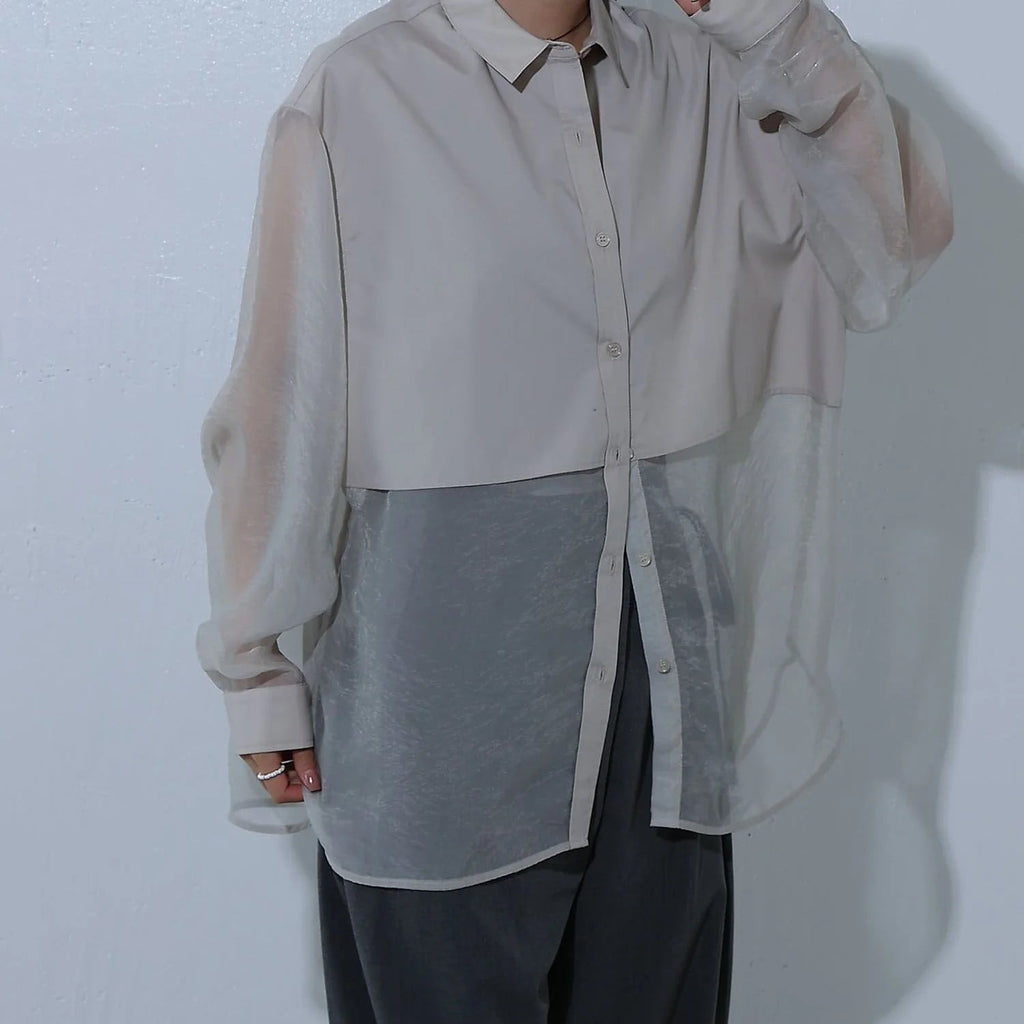 Blouse Transparente Femme – Légère & Tendance LuxVrouw