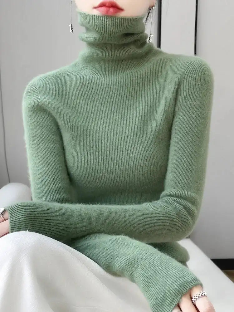 Slim Sweater Pullover Basic Cashmere LuxVrouw