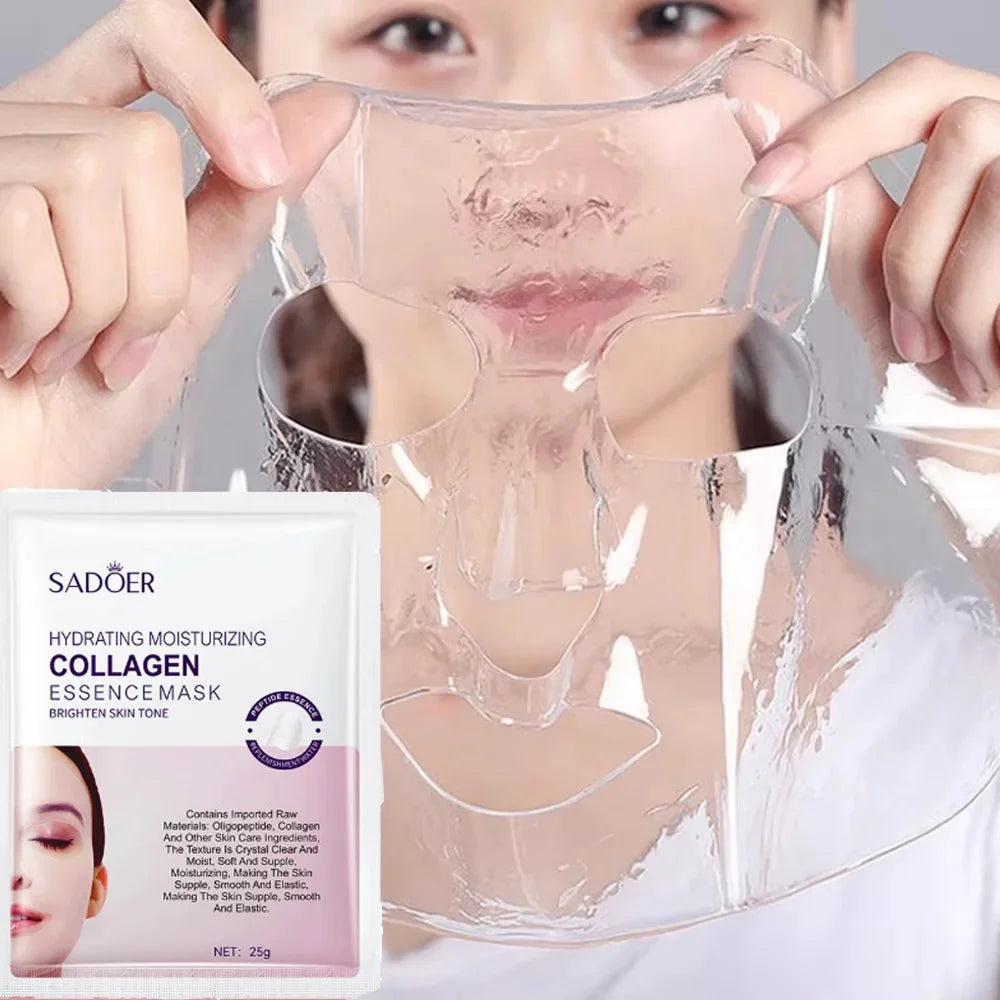Masque Visage Collagène Anti-Rides PWYUMAN – Hydratant & Éclat | LuxVrouw LuxVrouw
