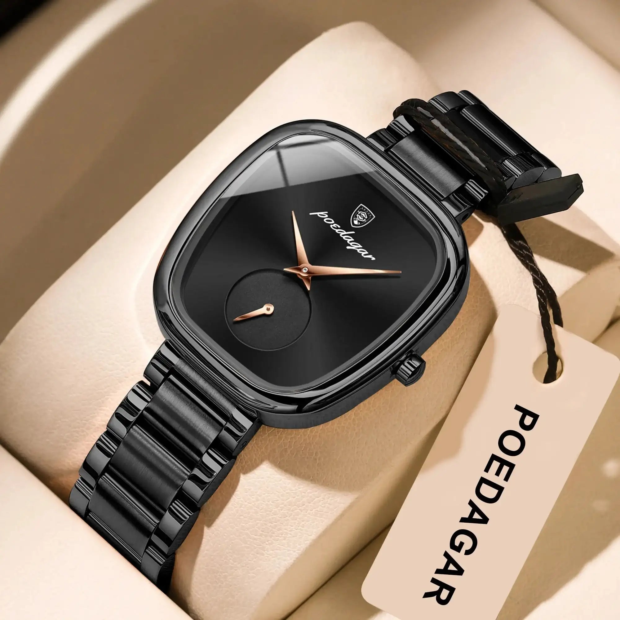 POEDAGAR High Quality Luxury Watches For Women Stainless Steel Waterproof Elegant Ladies Wristwatch Fashion Quartz Woman's Watch LuxVrouw