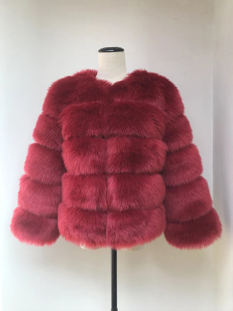 Manteau Femme en Fourrure – Chaud & Stylish Hiver LuxVrouw