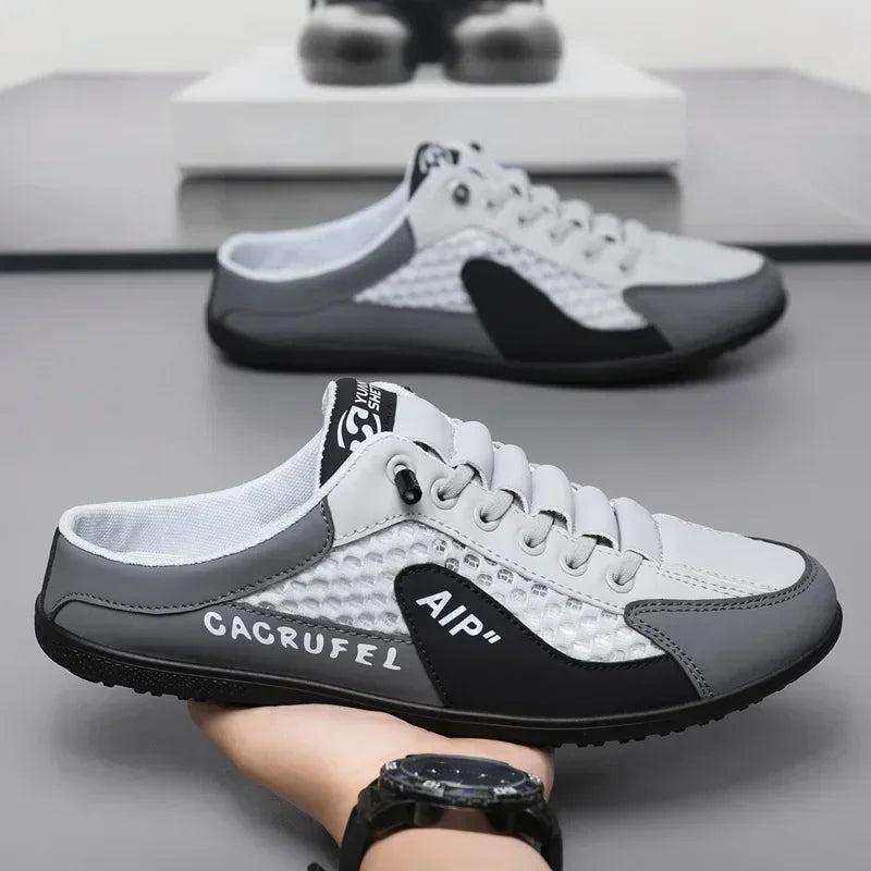 Chaussures Mules Homme Mesh Respirantes Antidérapantes – Légères & Casual | LuxVrouw