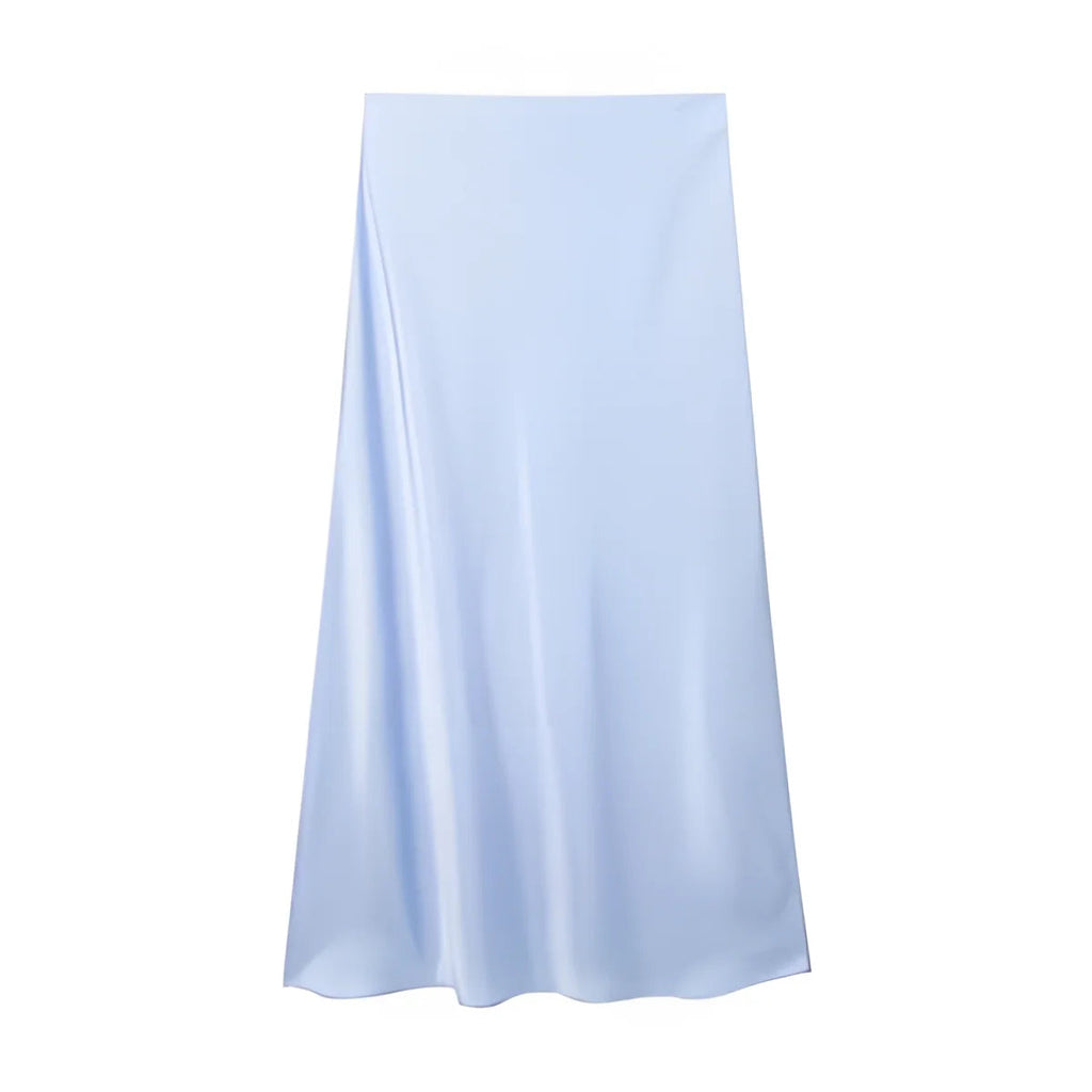 Jupe Longue Droite Taille Haute Femme – Été LuxVrouw