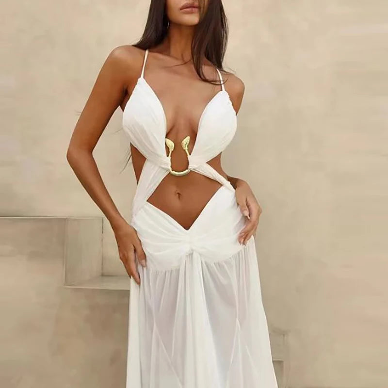 French Sexy Dress Woman Summer