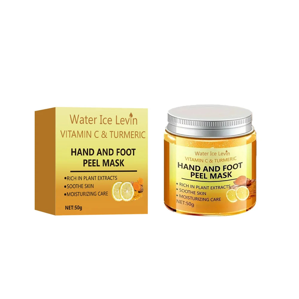 Masque Cire Mains & Pieds Vitamine C & Curcuma – Lissant & Éclat | LuxVrouw LuxVrouw
