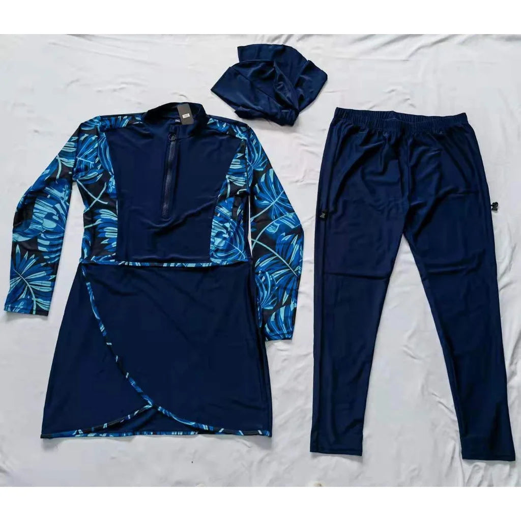 Burkini 3 Pièces Femme – Modeste & Élégant LuxVrouw