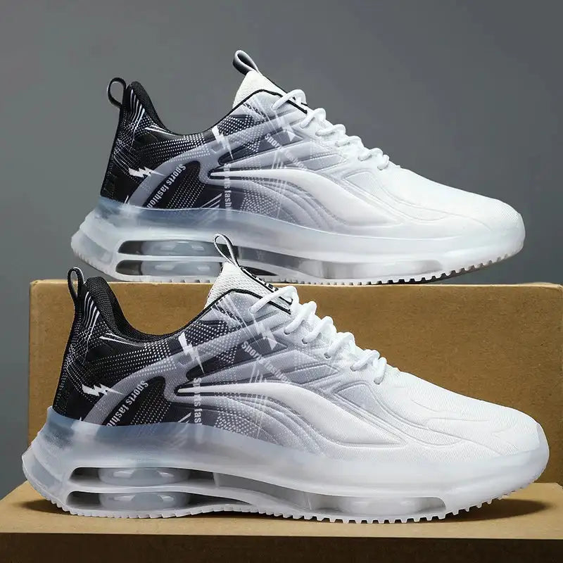 Men's Fashionable Basketball Shoes, with Air Cushioning, Comfortable and Non-Slip, Breathable and Shock-Absorbing, Suitable for Men's Outdoor Activities LuxVrouw