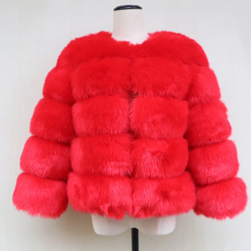 Manteau Femme en Fourrure – Chaud & Stylish Hiver LuxVrouw