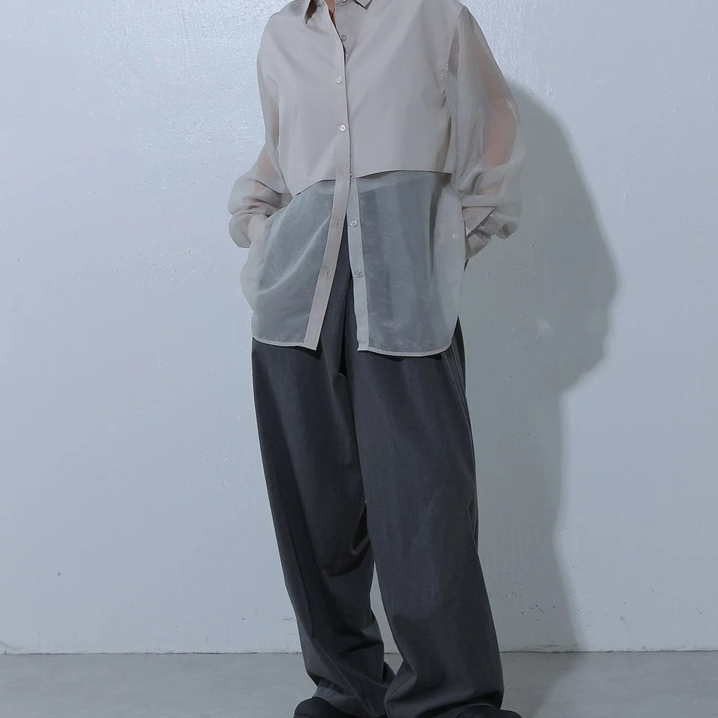 Blouse Transparente Femme – Légère & Tendance LuxVrouw