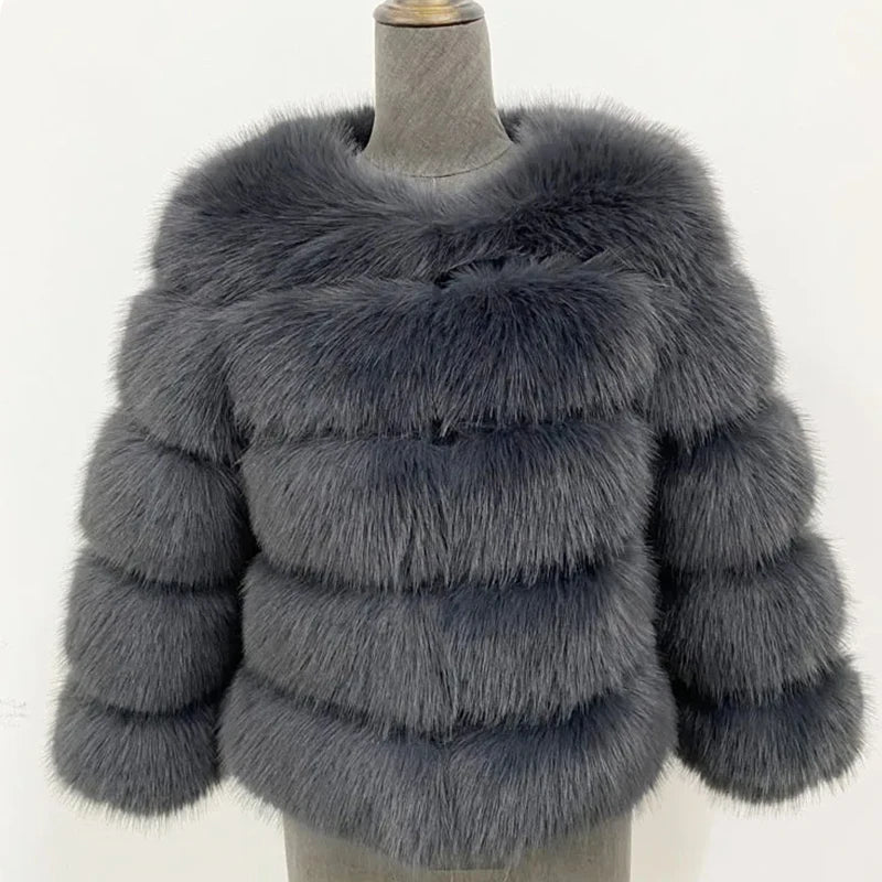 Manteau Femme en Fourrure – Chaud & Stylish Hiver LuxVrouw