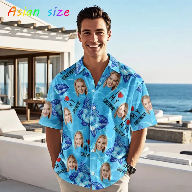 Chemise Hawaïenne Homme – Personnalisée & Fun LuxVrouw