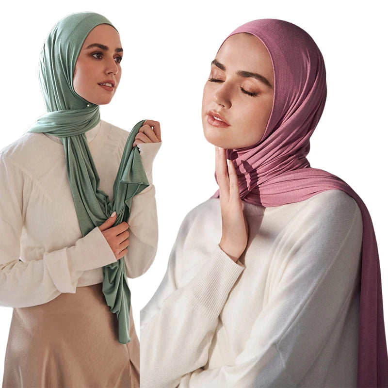 Hijab Femme Haute Qualité – Uni & Doux LuxVrouw