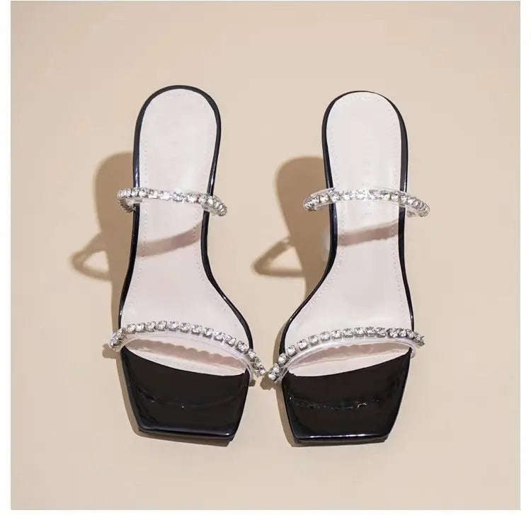 Mules Talons Hauts Cristal Femme – Sexy & Élégantes | LuxVrouw LuxVrouw