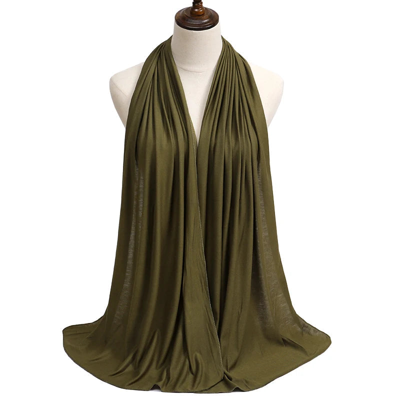 Hijab Femme Haute Qualité – Uni & Doux LuxVrouw