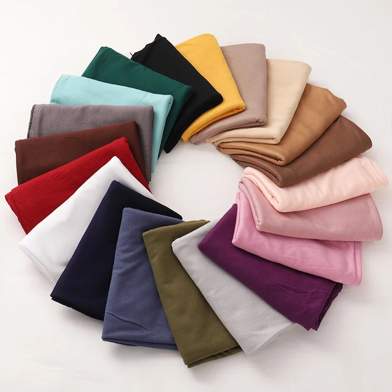 Hijab Femme Haute Qualité – Uni & Doux LuxVrouw